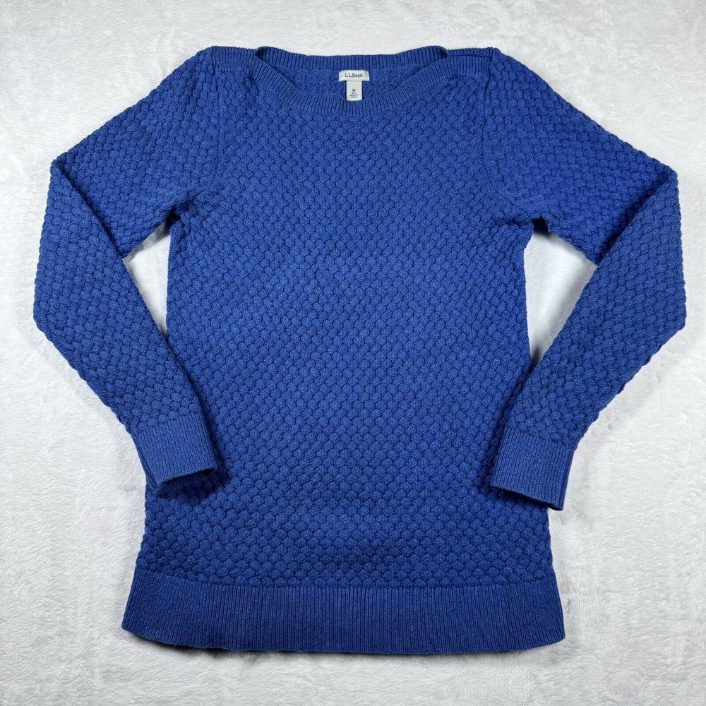 vintage L.L. Bean Sweater‎ Women's Medium Heavy Knit Fisherman